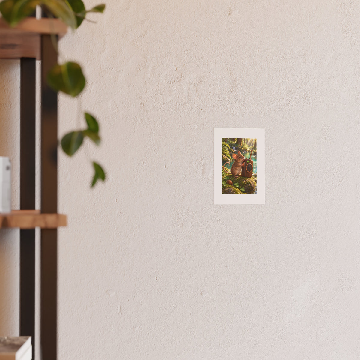 Pocket Ping Small Art Print