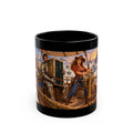 Cloud Storage Black Mug