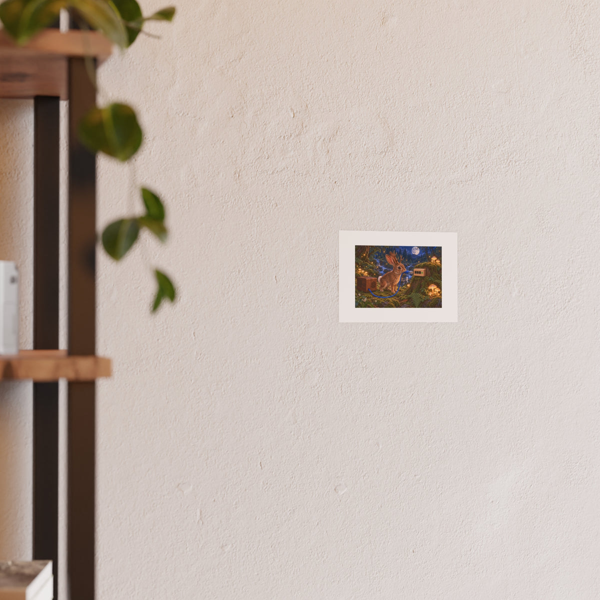 Jackalope Junction Small Art Print