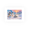 Snowball Servo Small Art Print