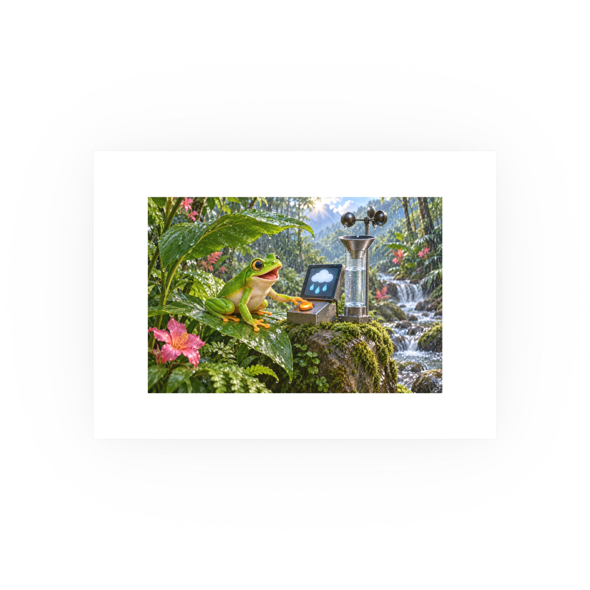 Rain Check Small Art Print