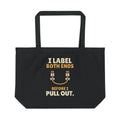 After Hours Label Both Ends Cotton Tote