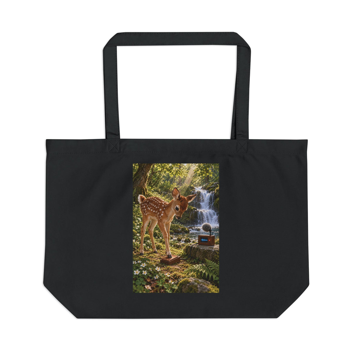 Fawn Footswitch Cotton Tote