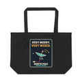 Very Merry Very Wired Signal Crew Cotton Tote