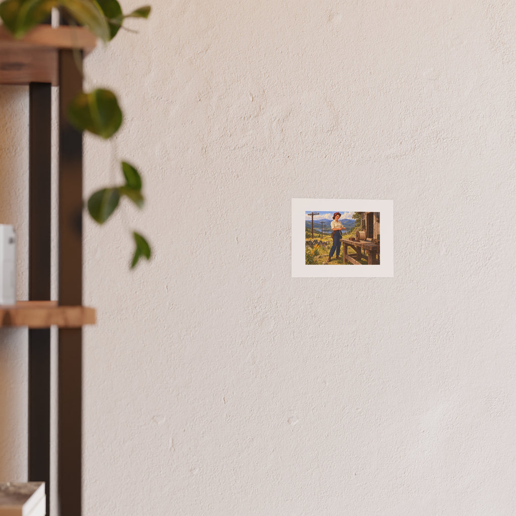 Copper Connection Small Art Print