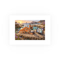 Crab Lab Small Art Print