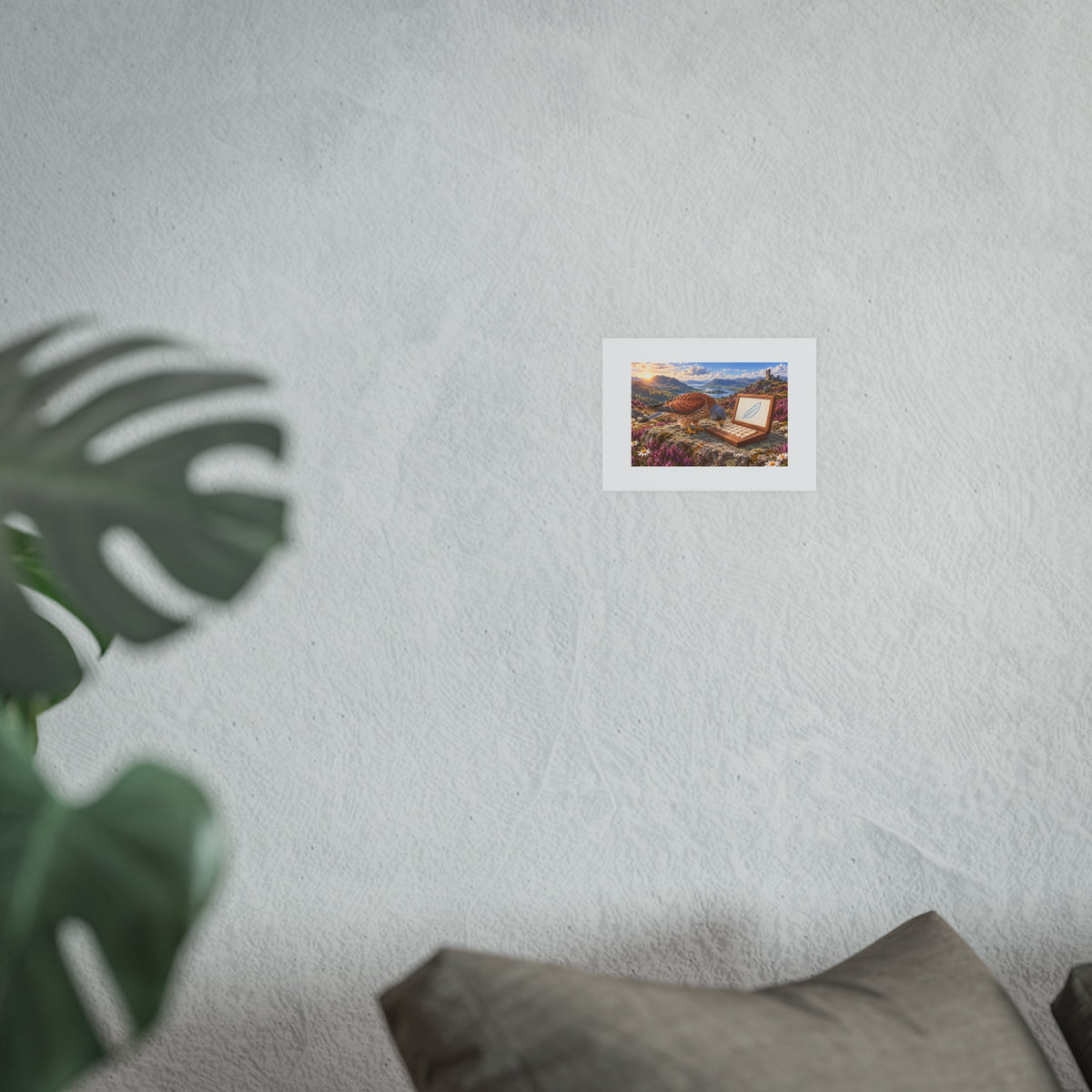 Kestrel Keyboard Small Art Print