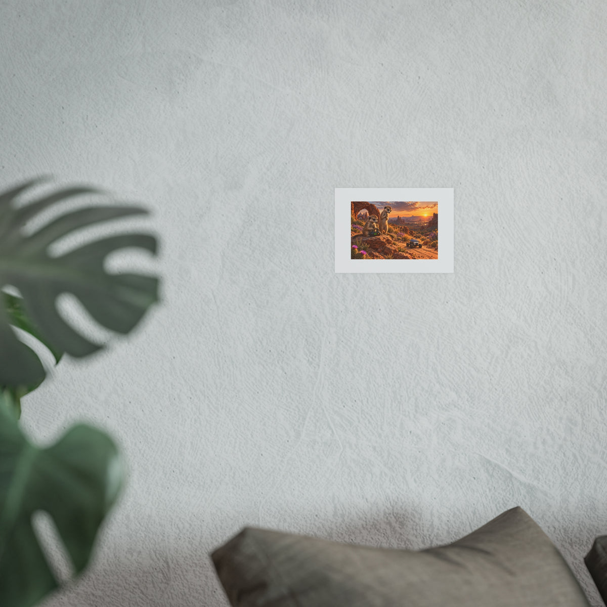 Solar Safari Small Art Print
