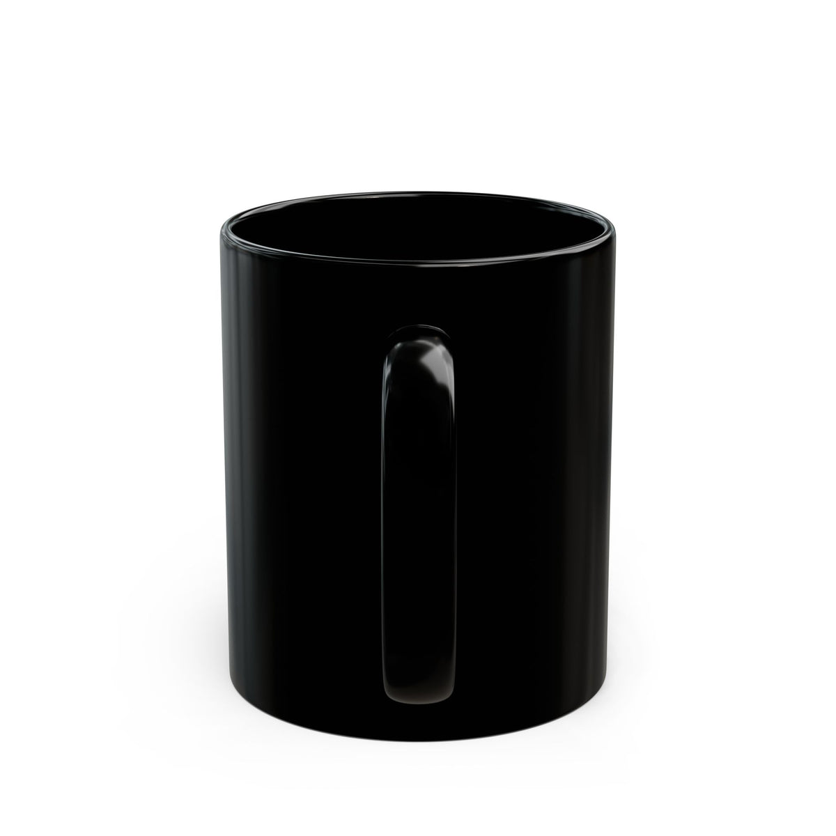 Bubble Broadcast Black Mug