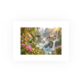 Hummingbird Hover Small Art Print
