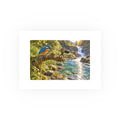 Kingfisher Capture Small Art Print