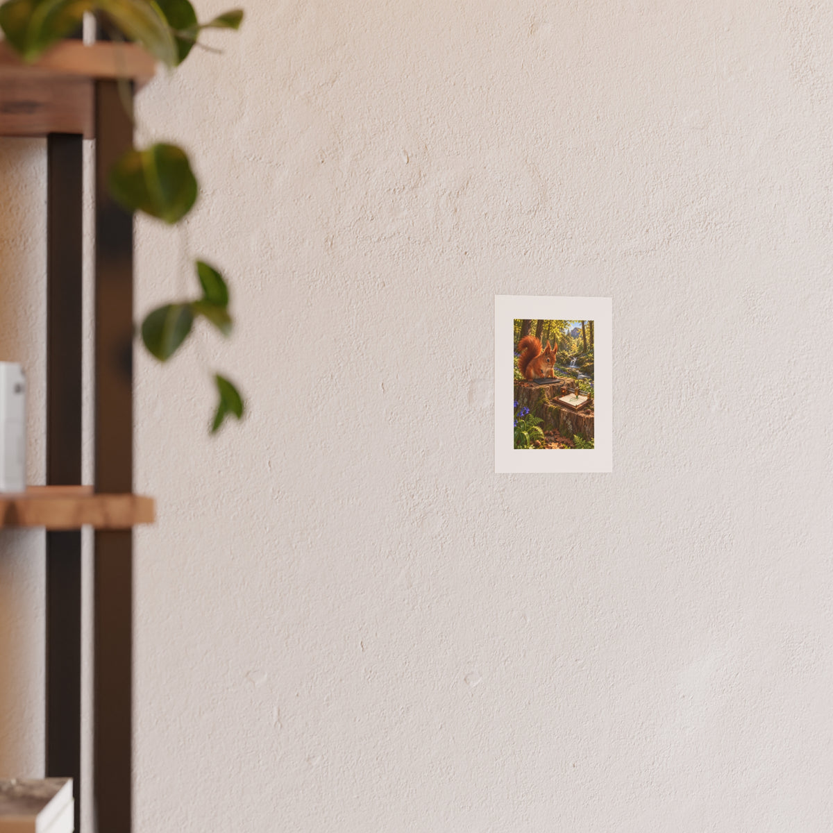 Petal Plotter Small Art Print