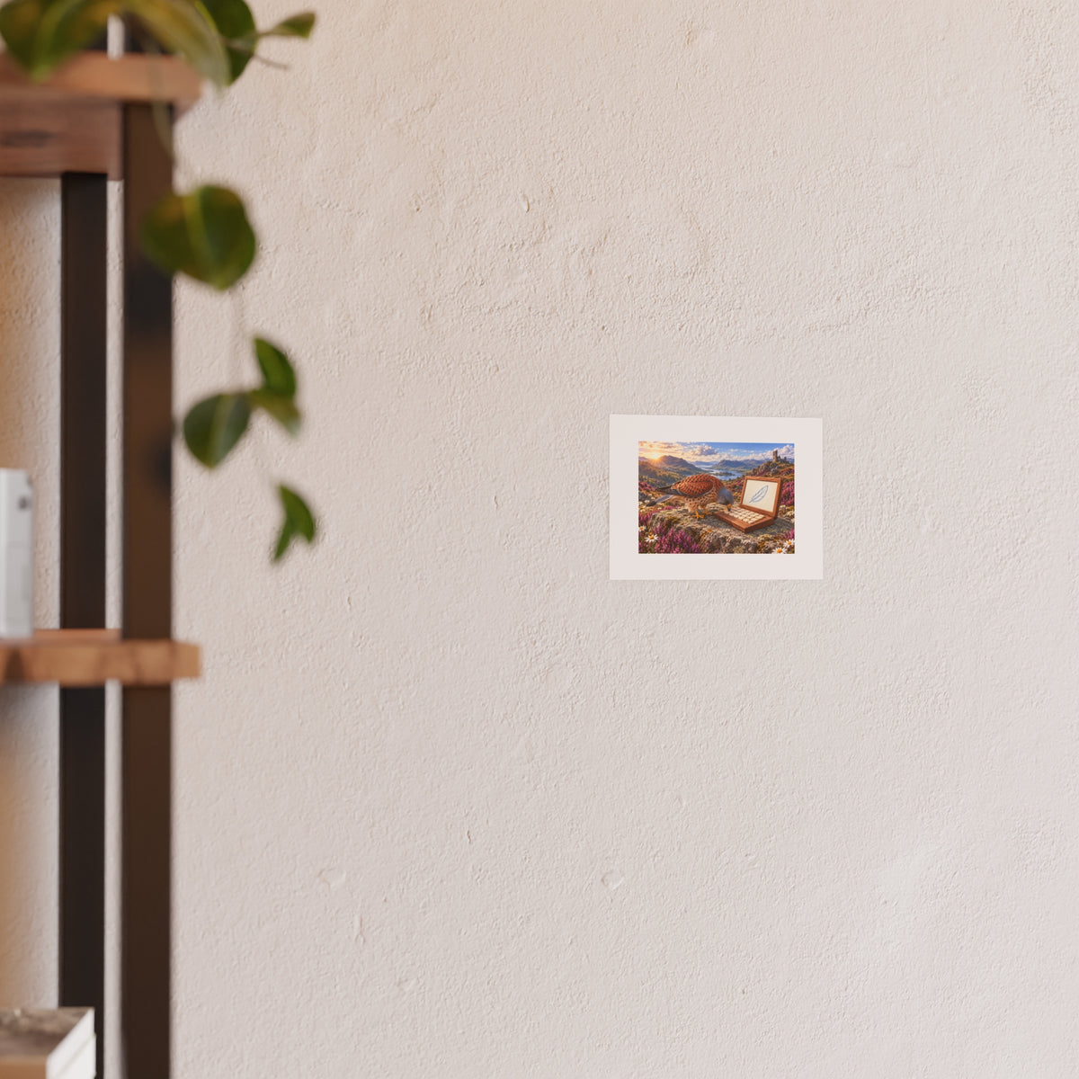 Kestrel Keyboard Small Art Print