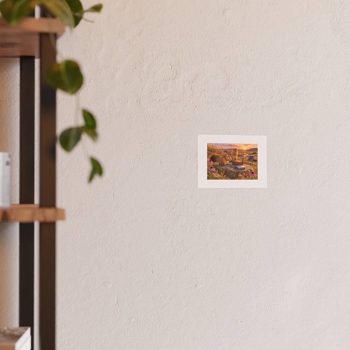 Burrow Bandwidth Small Art Print