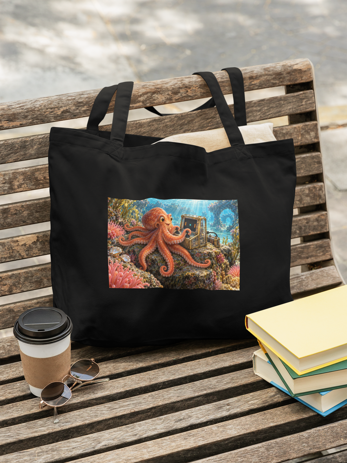Reef Arcade Cotton Tote
