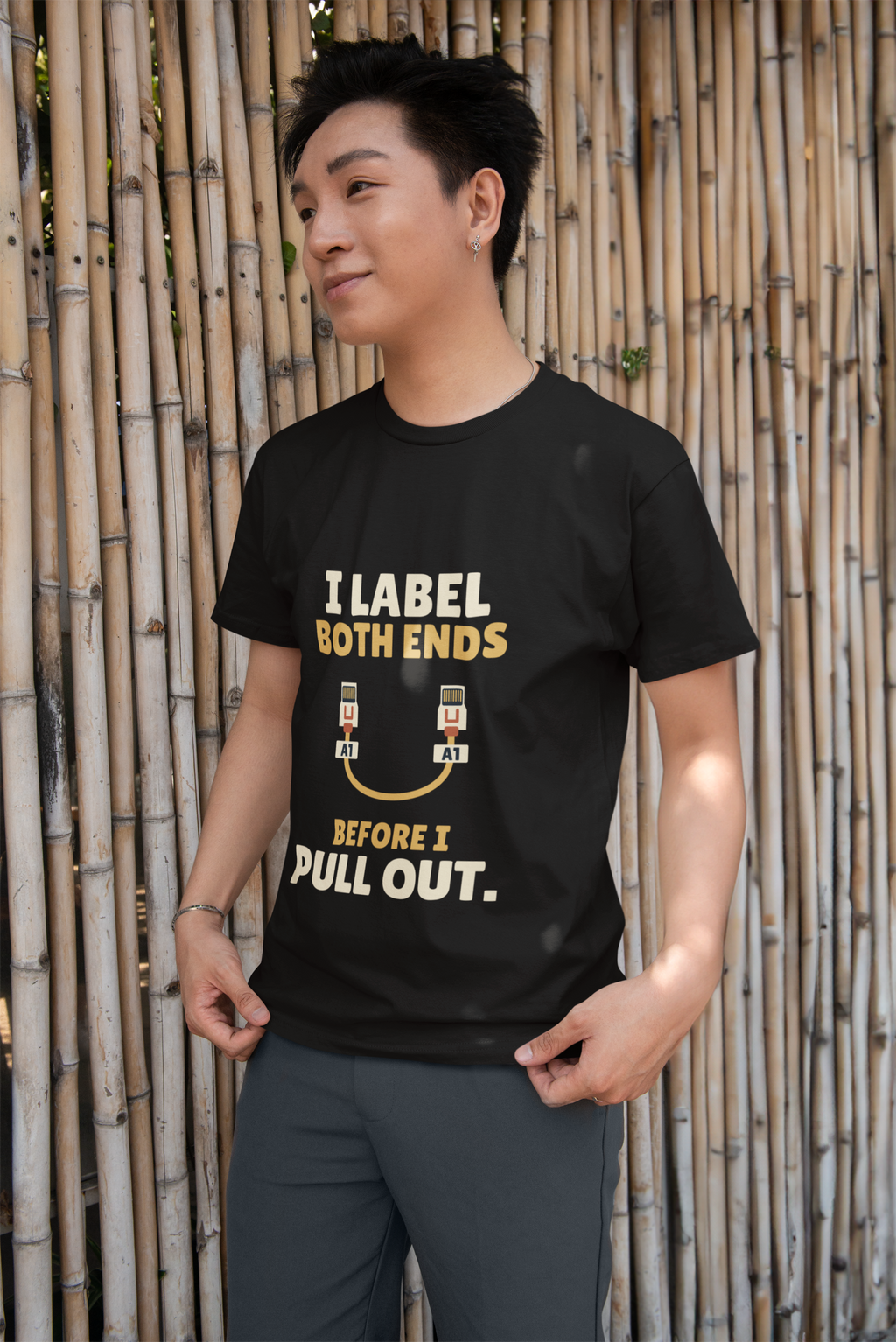 After Hours Label Both Ends Tee
