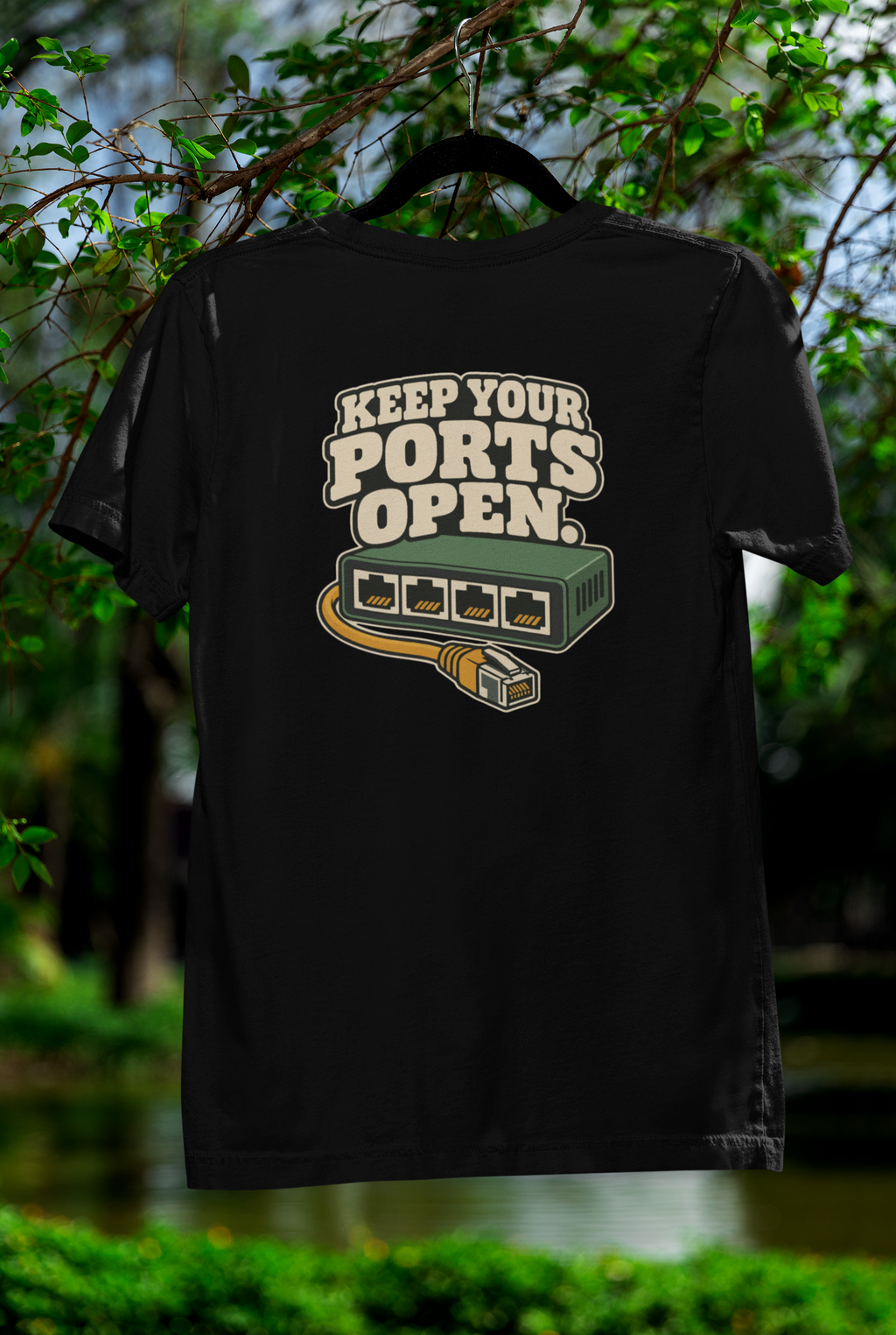 KEEP YOUR PORTS OPEN.