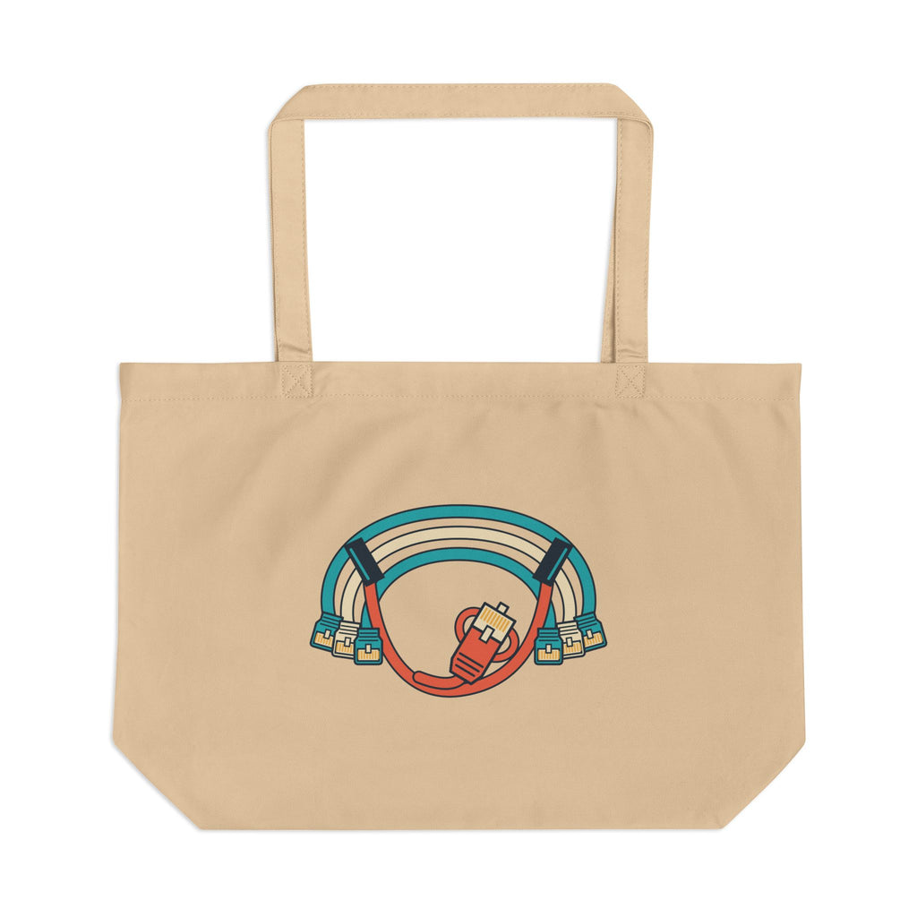 One Loose End Cable Hammock Cotton Tote
