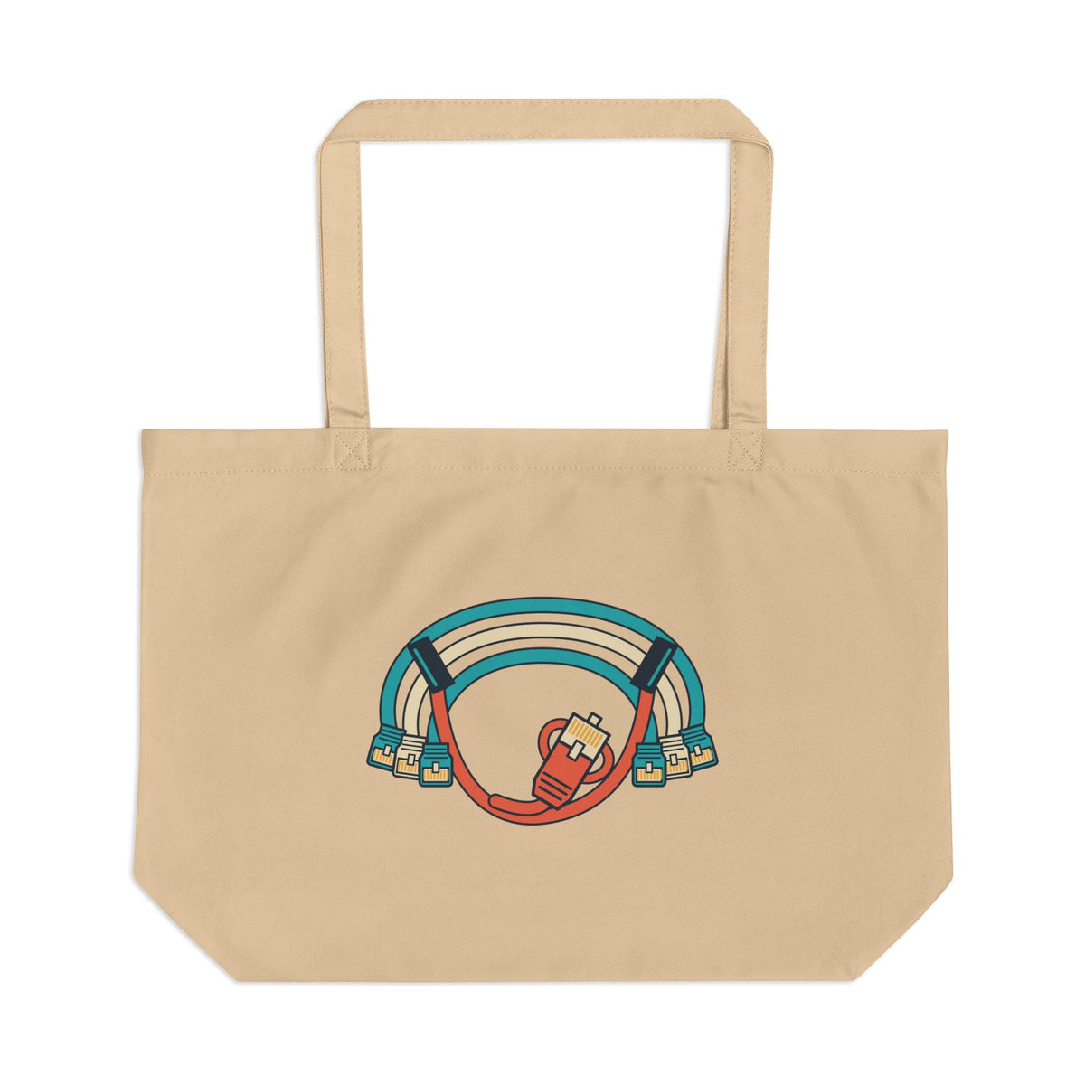 One Loose End Cable Hammock Cotton Tote