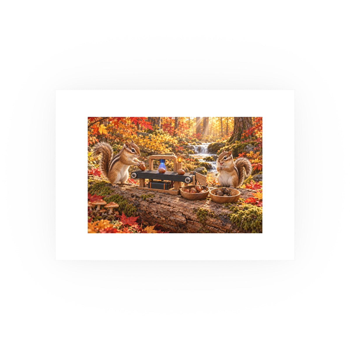 Acorn Algorithm Small Art Print