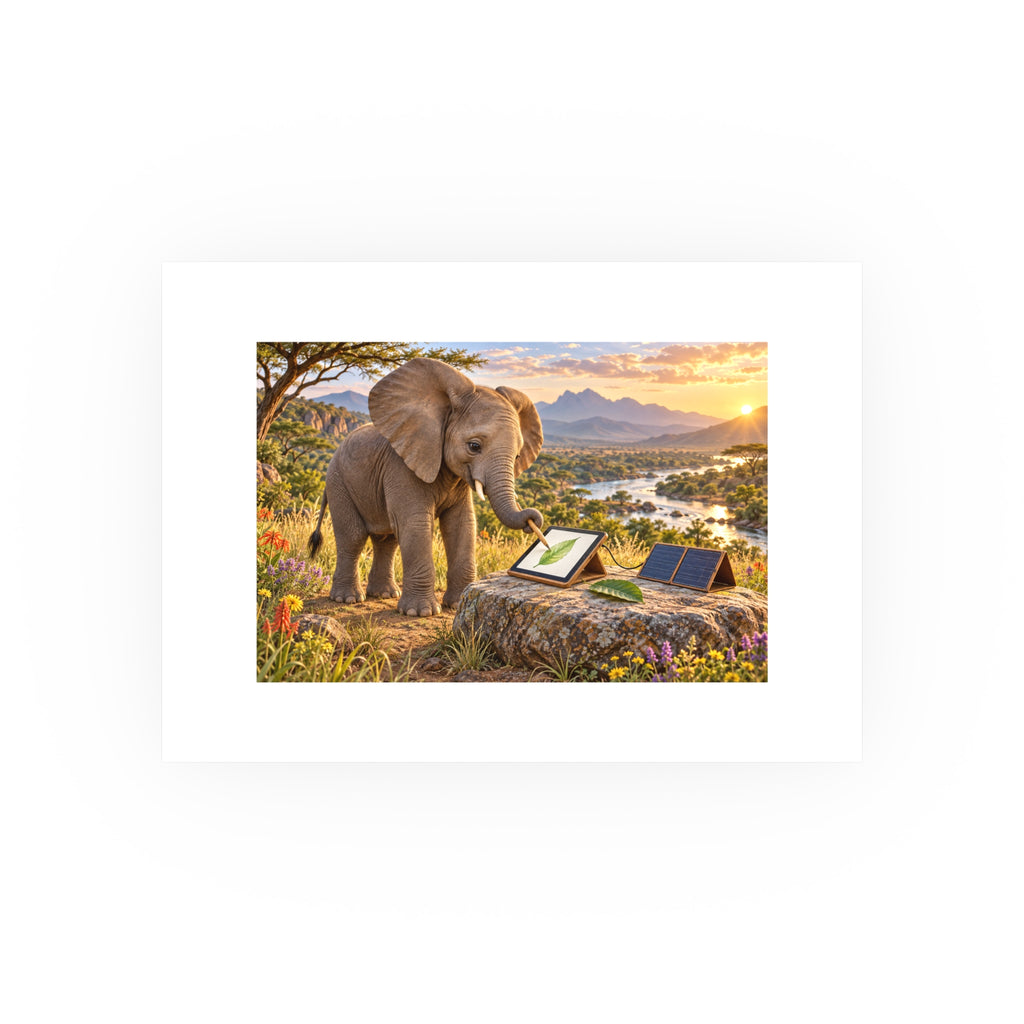 Trunk Sketch Small Art Print