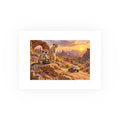 Solar Safari Small Art Print