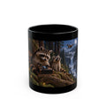 Night Flight Black Mug