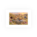 Burrow Bandwidth Small Art Print
