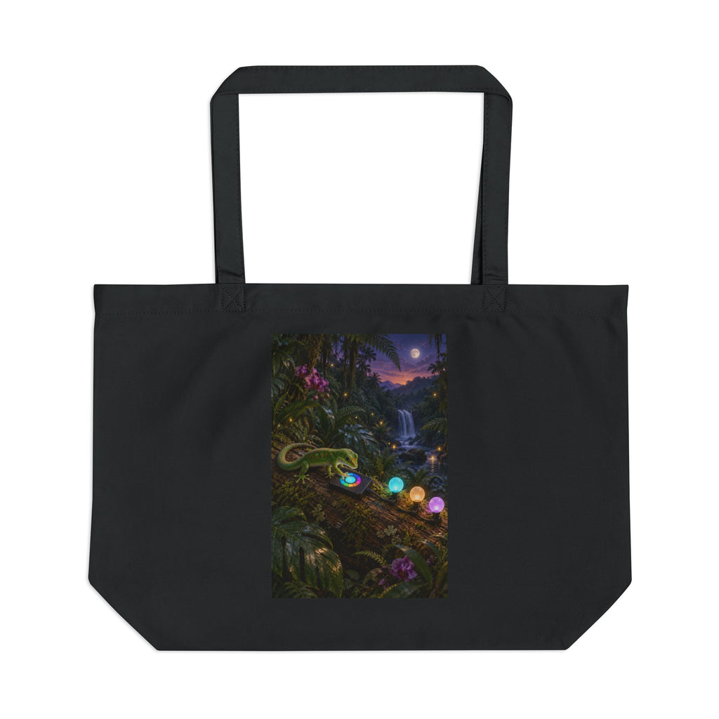 Gecko Gesture Cotton Tote