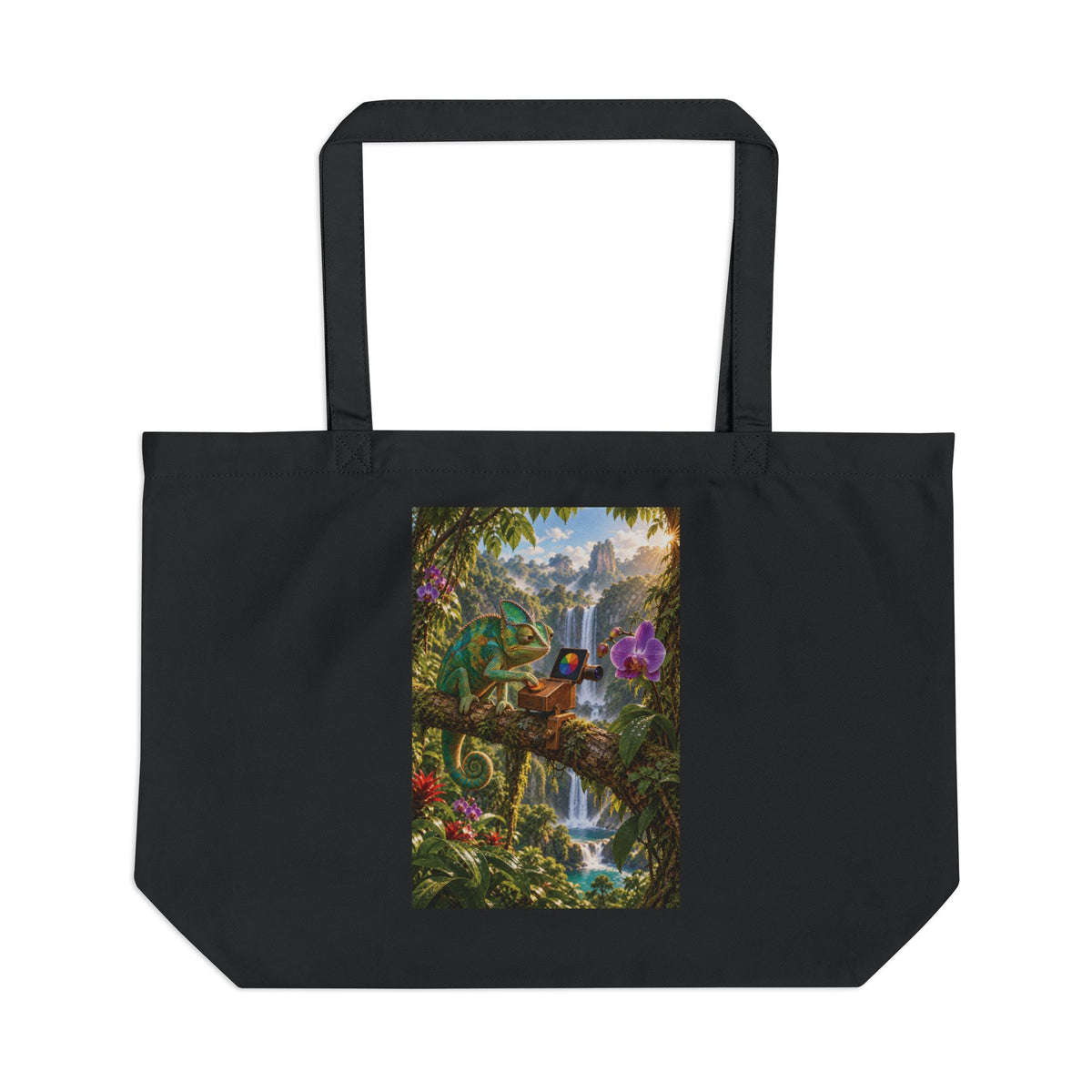 Chameleon Calibration Cotton Tote
